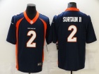 Denver Broncos #2 Pat Surtain II Navy Blue Vapor Limited Jersey