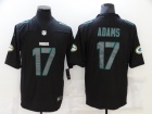 Green Bay Packers #17 Davante Adams Black Impact Limited Jersey