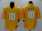 Los Angeles Chargers #10 Justin Herbert Gold Inverted Legend Limited Jersey