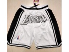 Los Angeles Lakers White Just Don Shorts