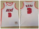 Miami Heat #3 Dwyane Wade White 13X All-Star HWC Jersey