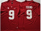 Alabama Crimson #9 Bryce Young Red Limited Jersey