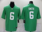 Philadelphia Eagles #6 DeVonta Smith Apple Green Limited Jersey