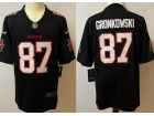 Tampa Bay Buccaneers #87 Rob Gronkowski Black Limited Jersey