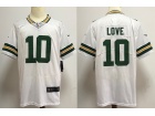 Green Bay Packers #10 Jordan Love White Vapor Limited Jersey