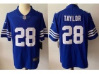 Indianapolis Colts #28 Jonathan Taylor Royal Blue New Style Vapor Limited Jersey