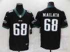 Philadelphia Eagles #68 Jordan Mailata Black Vapor Limited Jersey