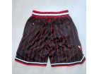 Chicago Bulls Black Pinstripes 10th Just Don Shorts