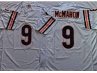 Chicago Bears #9 Jim McMahon White Throwback Jersey