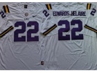 LSU Tigers #22 Clyde Edwards-Helaire White Limited Jersey