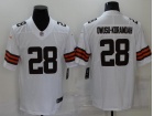 Cleveland Browns #28 Jeremiah Owusu-Koramoah White New Style VaporLimited Jersey