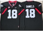 Georgia Bulldogs #18 JT Daniels Black New Style Jersey