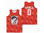 Pablo Escobar #0 Red Jersey