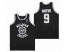 Dwayne Wayne #9 A Different World Hillman Black Jersey