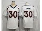 Denver Broncos #30 Terrell Davis White Vapor Limited Jersey