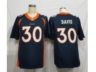 Denver Broncos #30 Terrell Davis Navy Blue Vapor Limited Jersey