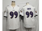 Baltimore Ravens #99 Odafe Oweh White Vapor Limited Jersey