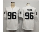 Las Vegas Raiders #96 Darius Philon White Vapor Limited Jersey