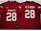 Oklahoma Sooners #28 Adrian Peterson Red Limited Jersey