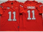 Clemson Tigers #11 Isaiah Simmons Orange Limited Jersey