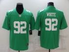 Philadelphia Eagles #92 Reggie White Apple Green Limited Jersey