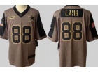 Dallas Cowboys #88 CeeDee Lamb 2021 Green Salute To Service Jersey