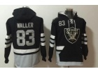 Oakland Raiders #83 Darren Waller Black Hoodie