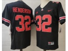 Ohio State Buckeyes #32 TreVeyon Henderson Black Jersey