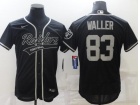 Las Vegas Raiders #83 Darren Waller Black Flexbase MLB Baseball Jersey