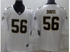 New Orleans Saints #56 Demario Davis White Vapor Limited Jersey