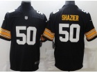 Pittsburgh Steelers #50 Ryan Shazier Black New Style Limited Jersey