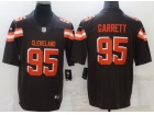 Cleveland Browns #95 Myles Garrett Brown Limited Jersey