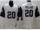 Dallas Cowboys #20 Tony Pollard White Color Rush Limited Jersey