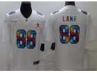 Dallas Cowboys #88 CeeDee Lamb White RainBow Limited Jersey