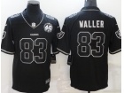 Las Vegas Raiders #83 Darren Waller Black Lights Out 2.0 Jersey