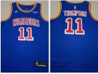 Nike Golden State Warriors #11 Klay Thompson Blue 75th Jersey