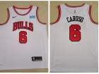 Nike Chicago Bulls #6 Alex Caruso White Jersey