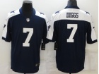 Dallas Cowboys #7 Trevon Diggs Blue Thanksgiving Vapor Limited Jersey