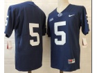 Penn State Nittany Lions #5 Navy Blue Limited Football Jersey