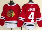 Chicago Blackhawks #4 Seth Jones Red Hockey Jersey