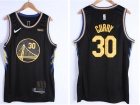 Nike Golden State Warriors #30 Stephen Curry Black 2021-22 City Jersey