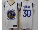 Nike Golden State Warriors #30 Stephen Curry White 75th Jersey