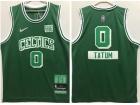 Nike Boston Celtics #0 Jayson Tatum Green 2021-2022 City Jerseys