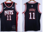 Nike Brooklyn Nets #11 Kyrie Irving Navy Blue 2021-2022 City 75th Jerseys