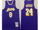 Los Angeles Lakers #8/24 Kobe Bryant Purple Throwback Jersey