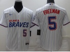 Nike Atlanta Braves #5 Freddie Freeman White City Jersey