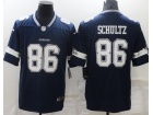 Dallas Cowboys #86 Dalton Schultz Blue Limited Jersey