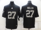 Las Vegas Raiders #27 Trayvon Mullen Black Limited Jersey