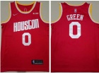 Nike Houston Rockets #0 Jalen Green Red Jerseys