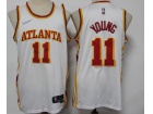 Nike Atlanta Hawks #11 Trae Young White 75th Jersey